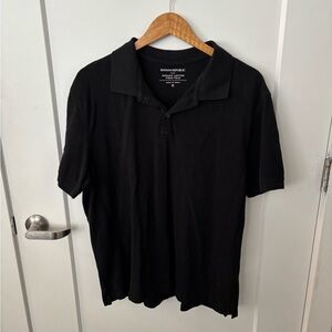 Banana Republic Men's Polo in Classic Black